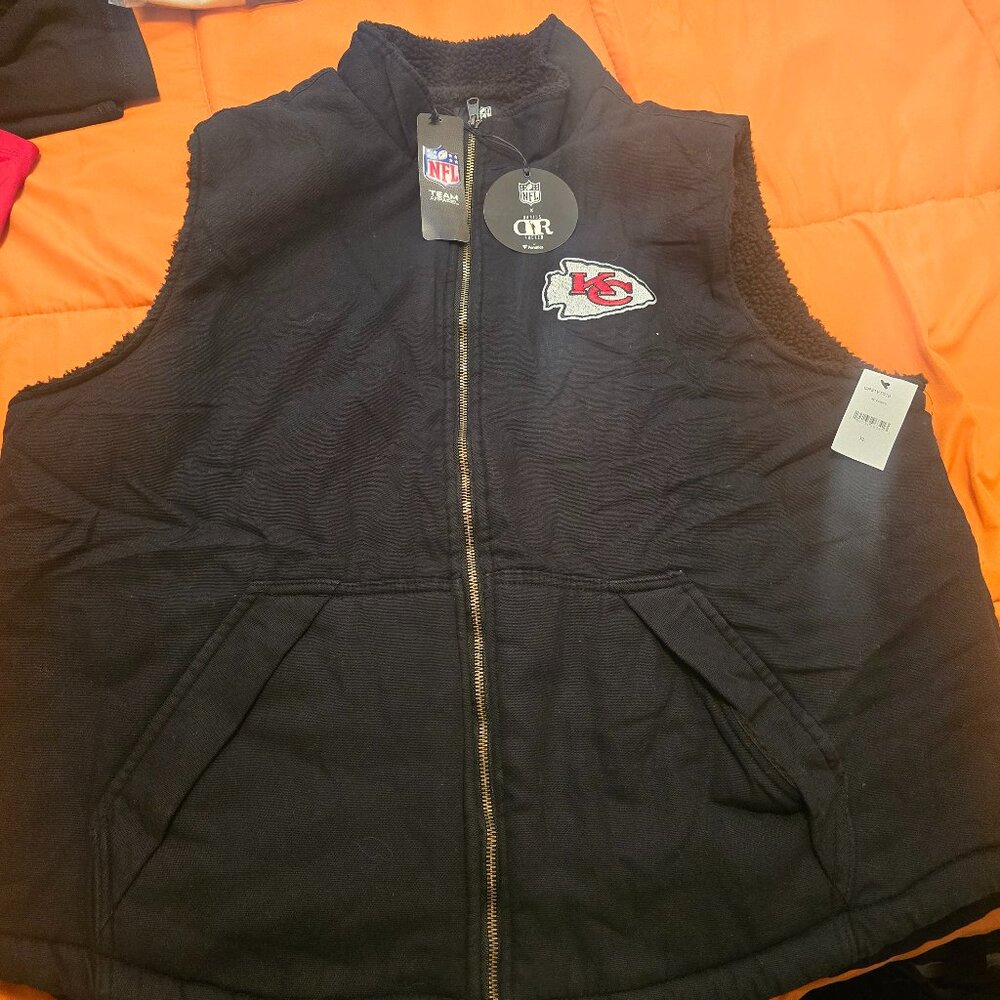 NFL Darius Rucker KC Chiefs Wool Vest XL